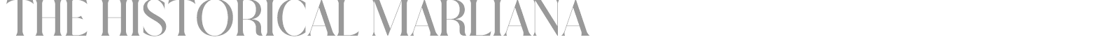 The Historical Marliana font preview